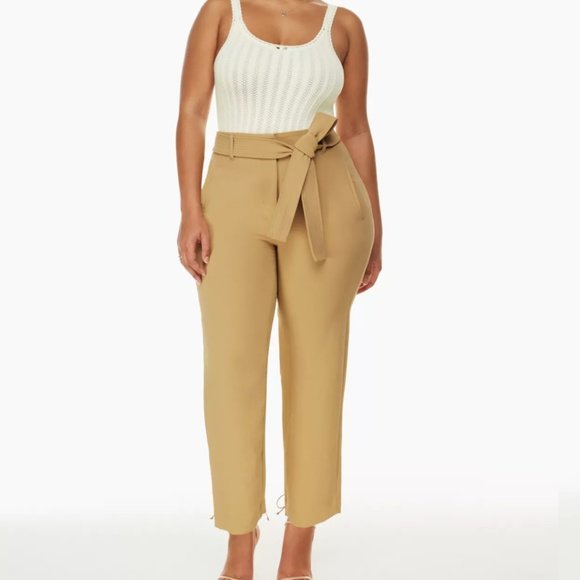 Aritzia Tie Front Pant - Picture 1 of 4